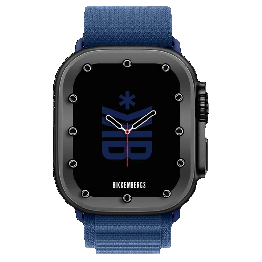 Smartwatch Large Cinturino NATO Blu