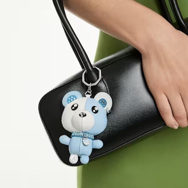 Portachiavi Accessorio per borse Teddy Orso, Blu