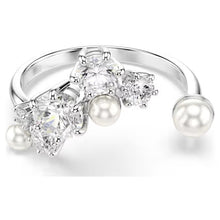 Carica l&#39;immagine nel visualizzatore di Gallery, Anello aperto Constella Crystal Pearl
