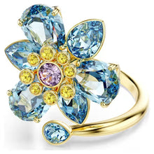 Carica l&#39;immagine nel visualizzatore di Gallery, Anello aperto Idyllia Fiore Blu
