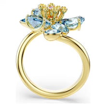 Carica l&#39;immagine nel visualizzatore di Gallery, Anello aperto Idyllia Fiore Blu
