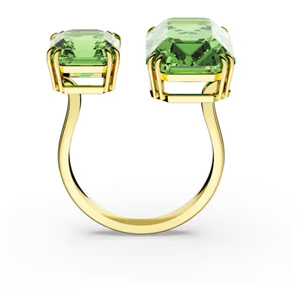 Anello aperto Millenia ottagon Verde