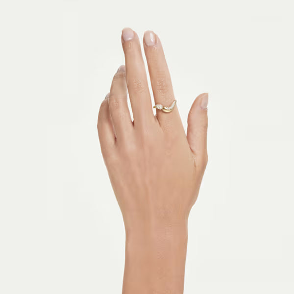Anello Classica Argento Sterling placc oro 18k