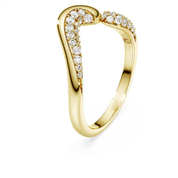 Anello Classica Argento Sterling placc oro 18k