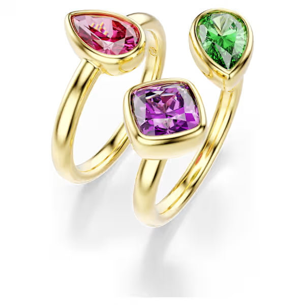 Anello Imber Set(2) Multic placc oro 18K