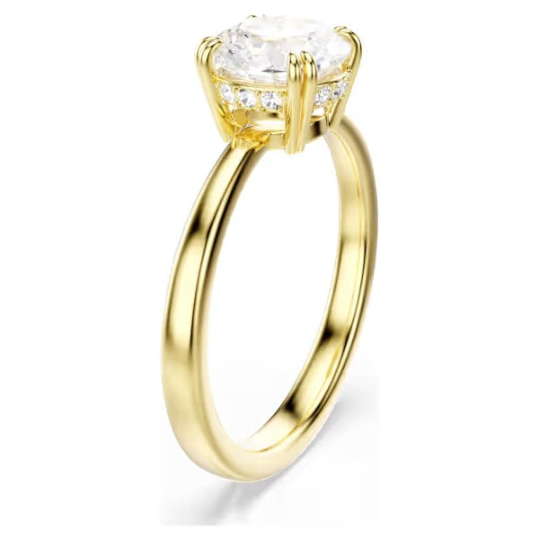 Anello Solitario Stilla Attract placc oro