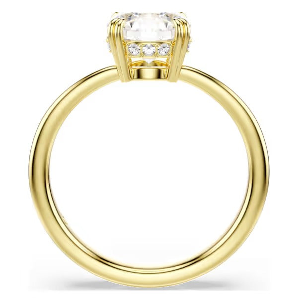 Anello Solitario Stilla Attract placc oro