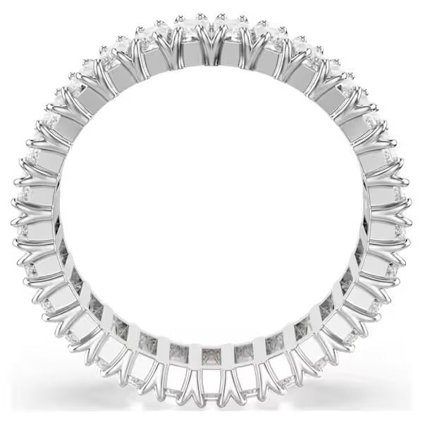 Anello Matrix Baguette Bianco