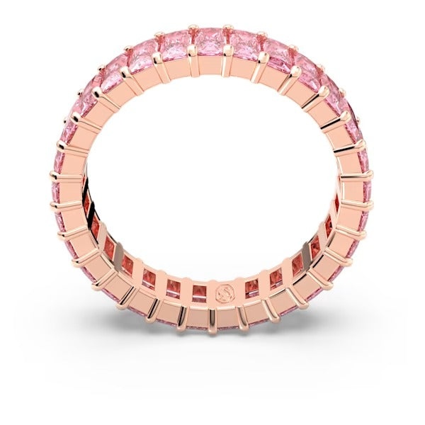 Anello Matrix baguette Rosa