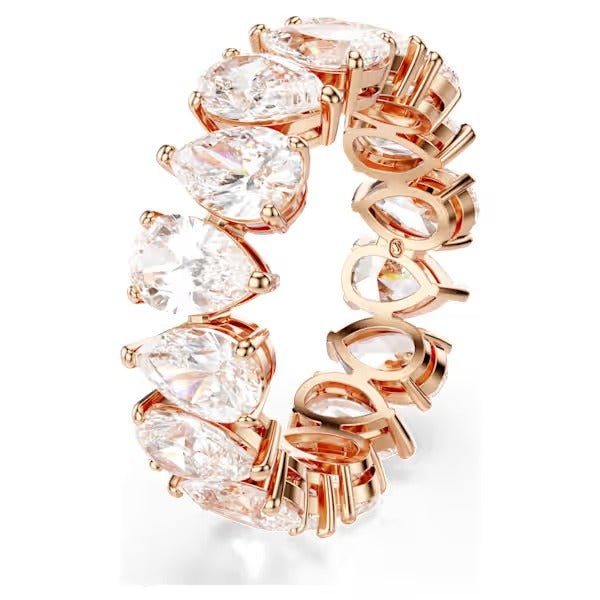 Anello Matrix Vittore Drop Placc oro rosa