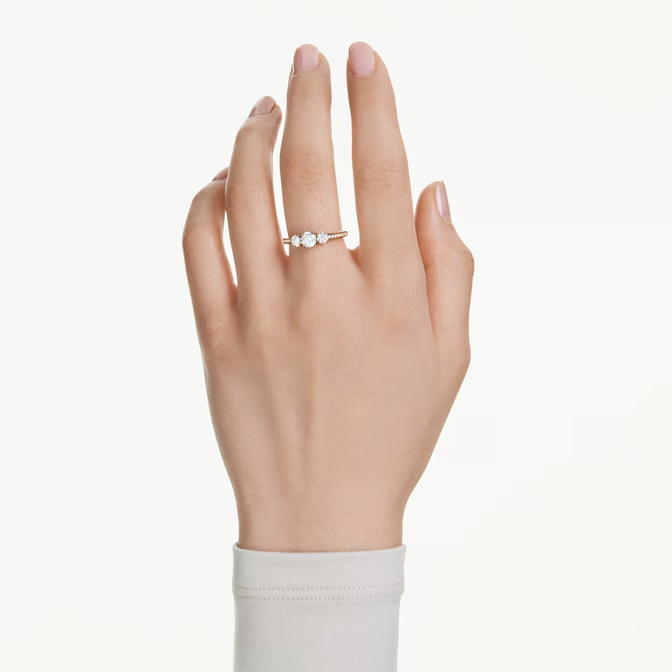 Anello Stilla Triology placc oro