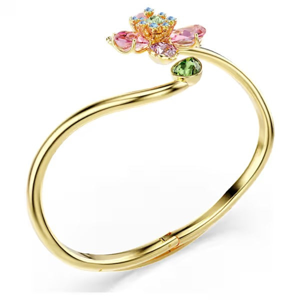 Bracciale rigido Idyllia Fiore Rosa