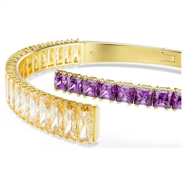 Bracciale rigido Matrix Taglio misto Viola