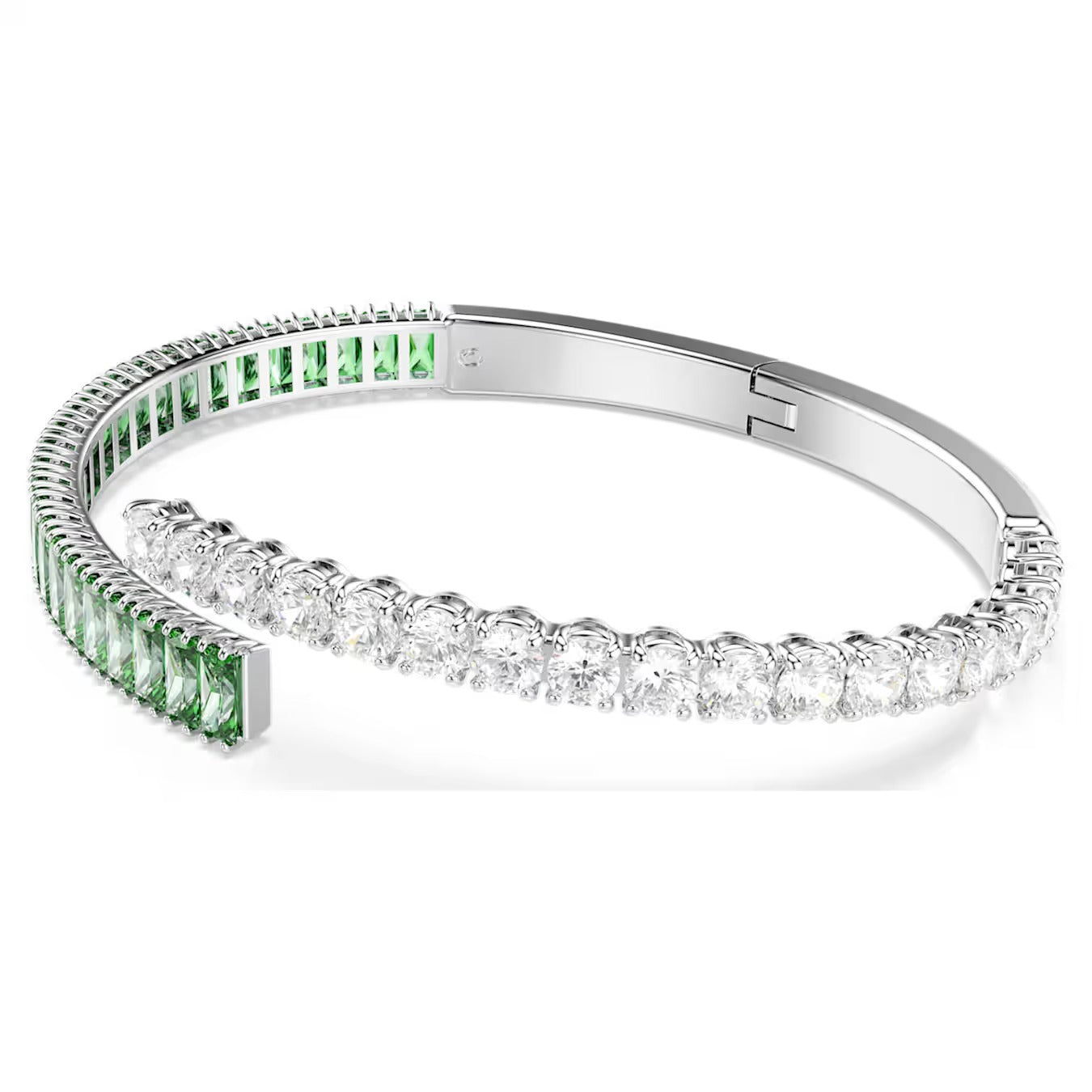 Bracciale rigido Matrix Baguette Verde