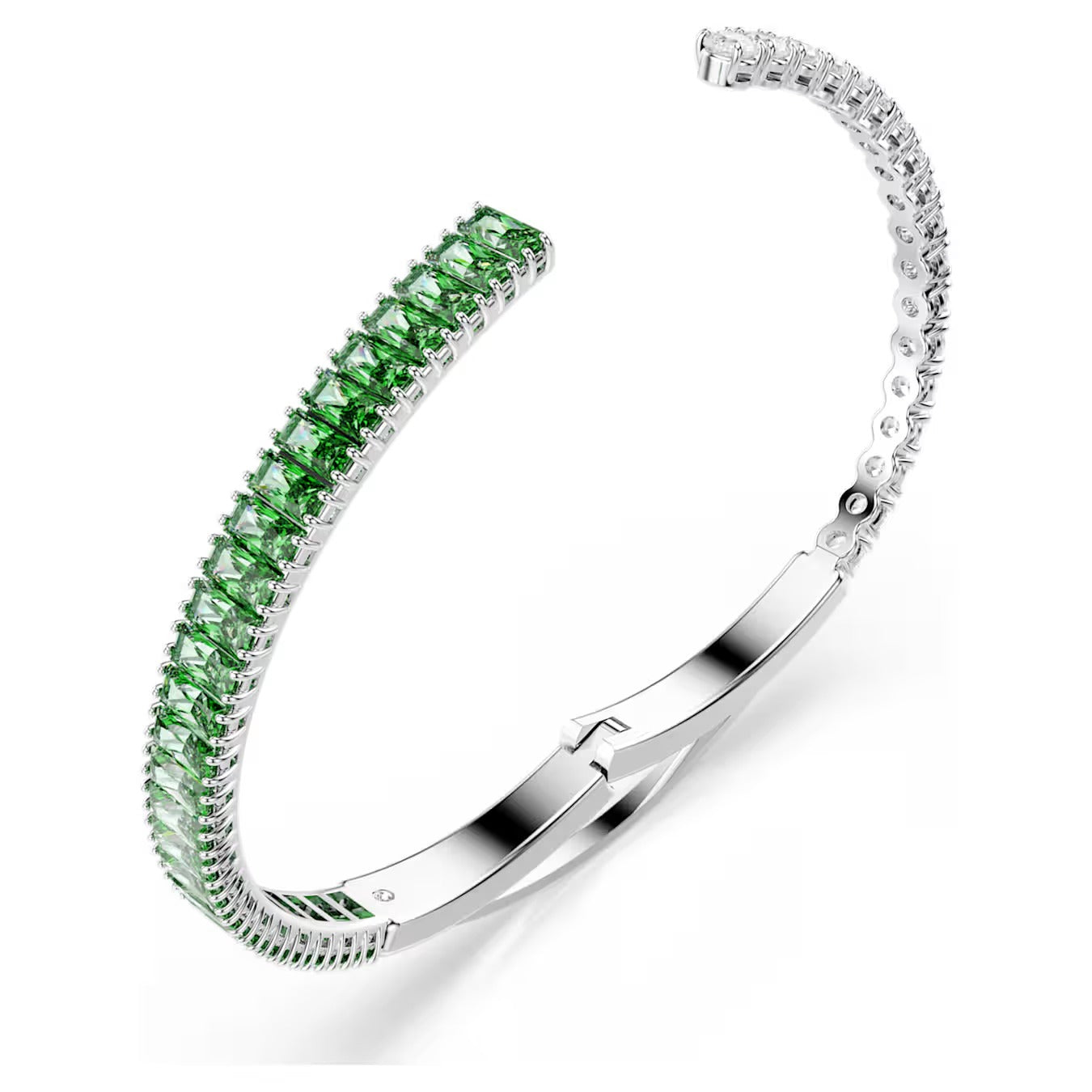 Bracciale rigido Matrix Baguette Verde