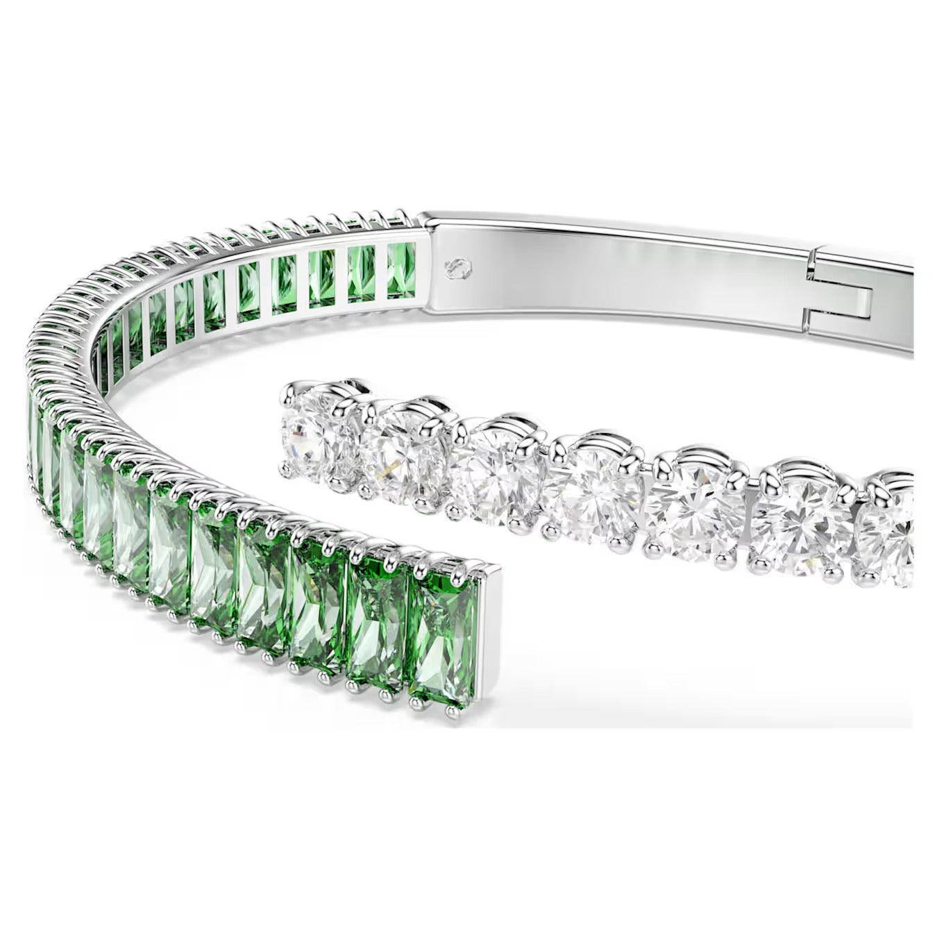 Bracciale rigido Matrix Baguette Verde
