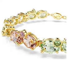 Carica l&#39;immagine nel visualizzatore di Gallery, Bracciale Gema Multicolore Placc oro
