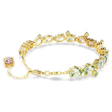Carica l&#39;immagine nel visualizzatore di Gallery, Bracciale Gema Multicolore Placc oro
