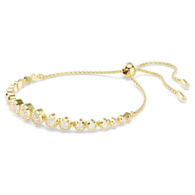 Bracciale Tennis Imber taglio misto Placc oro