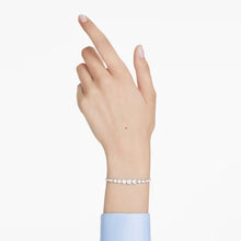 Carica l&#39;immagine nel visualizzatore di Gallery, Bracciale Tennis Imber taglio misto Bianco

