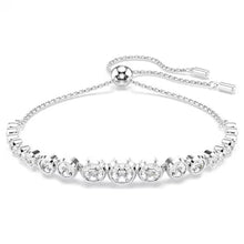 Carica l&#39;immagine nel visualizzatore di Gallery, Bracciale Tennis Imber taglio misto Bianco

