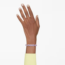 Carica l&#39;immagine nel visualizzatore di Gallery, Bracciale Tennis Millenia ottagon Viola
