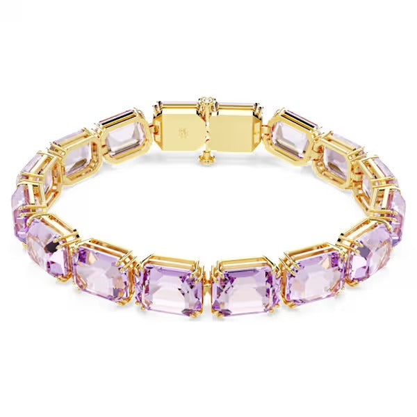 Bracciale Tennis Millenia ottagon Viola
