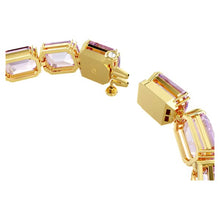 Carica l&#39;immagine nel visualizzatore di Gallery, Bracciale Tennis Millenia ottagon Viola
