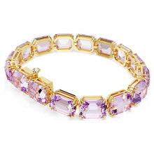 Carica l&#39;immagine nel visualizzatore di Gallery, Bracciale Tennis Millenia ottagon Viola
