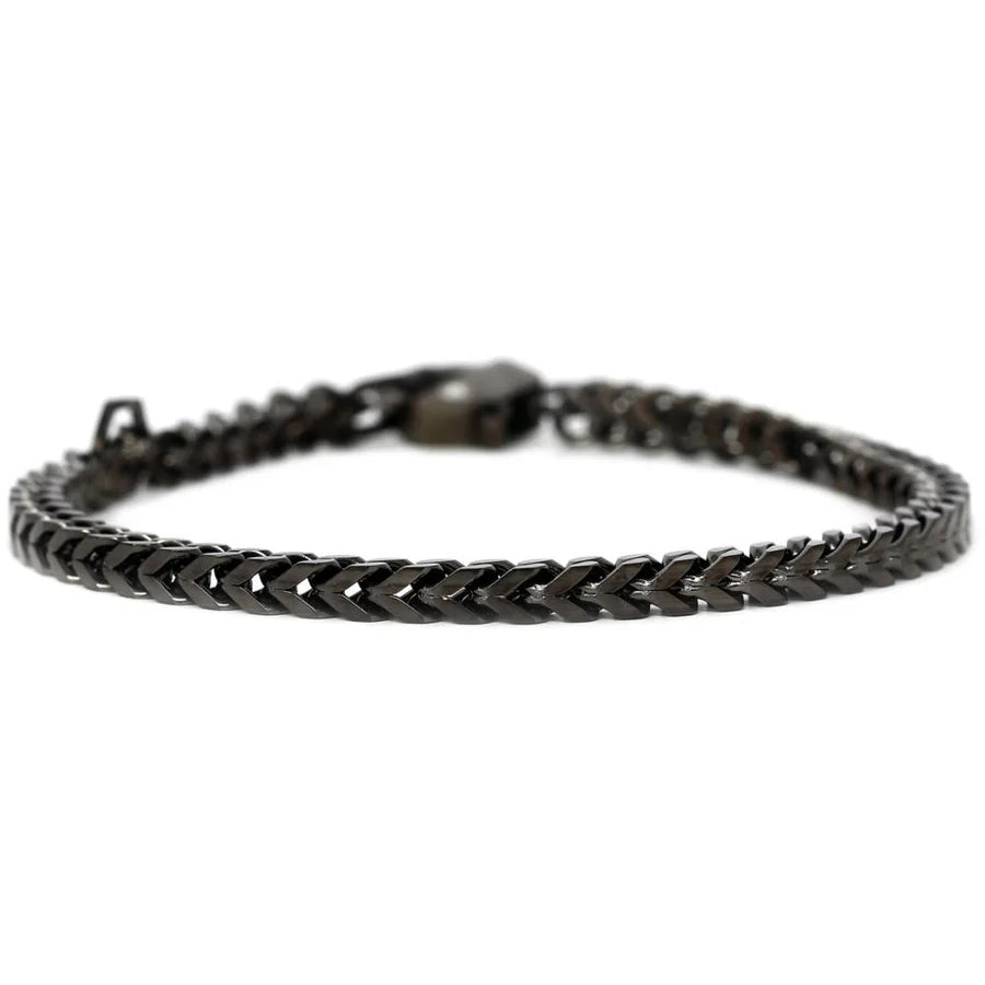 Bracciale catena Nero