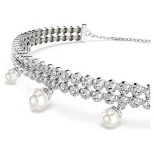 Carica l&#39;immagine nel visualizzatore di Gallery, Bracciale Ariana Grande tennis e perle
