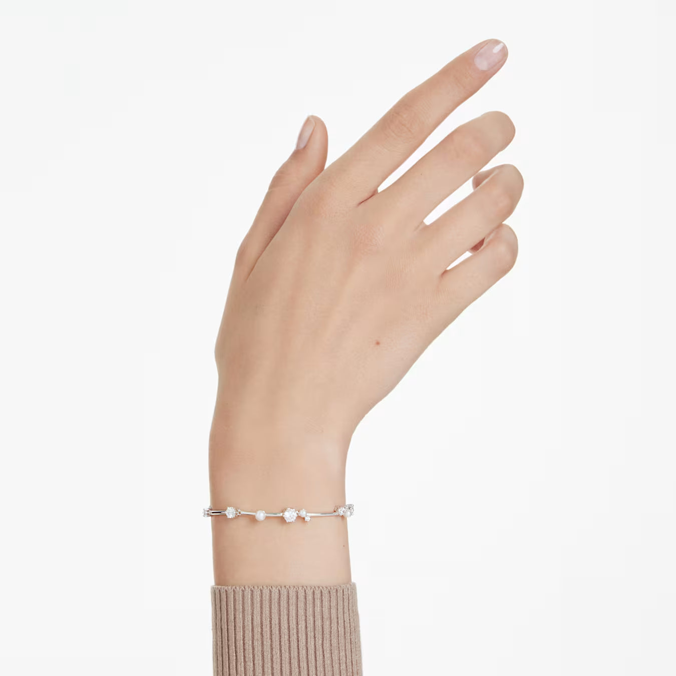 Bracciale Tennis Constella Crystal Pearl