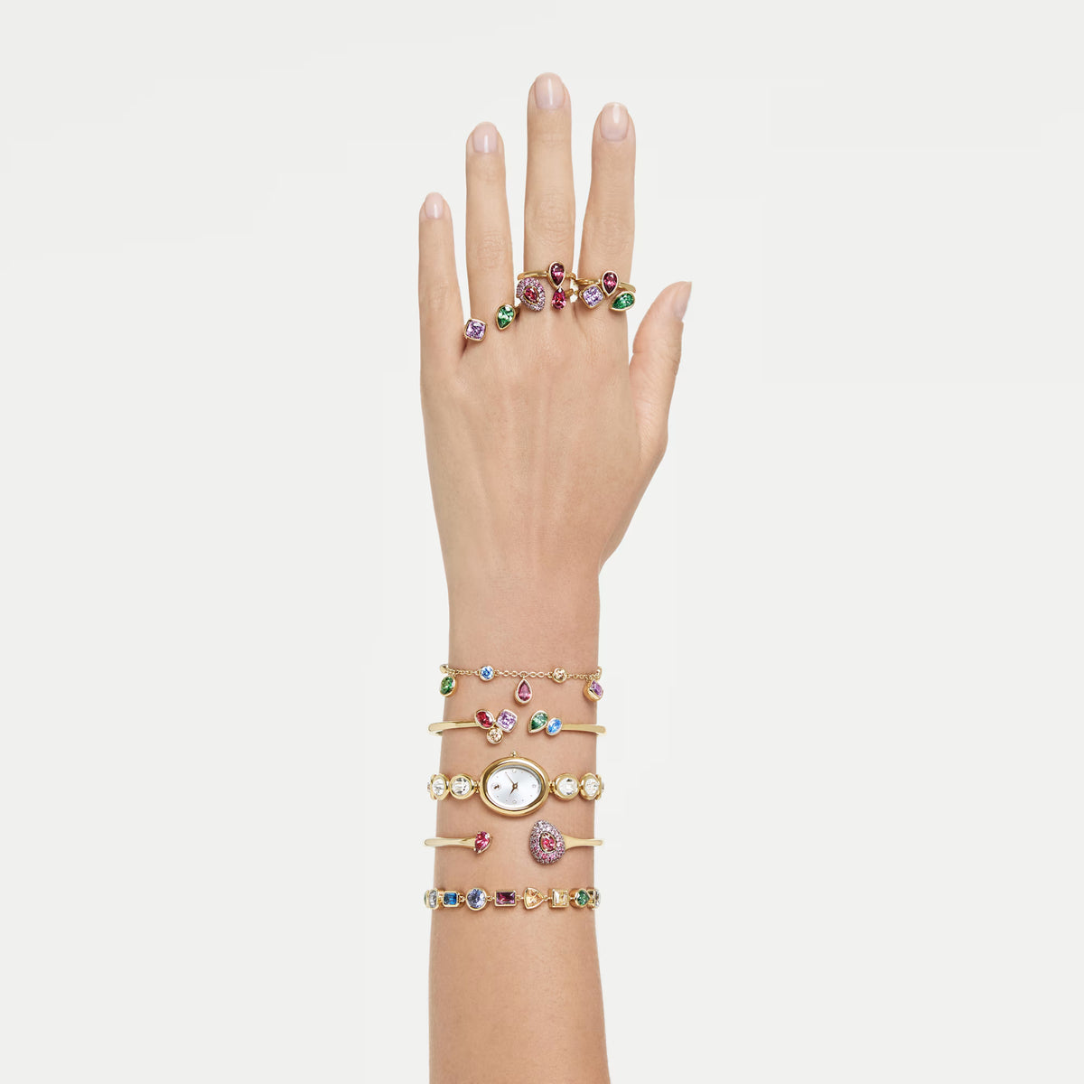 Braccialetto Imber Multic placc oro 18K