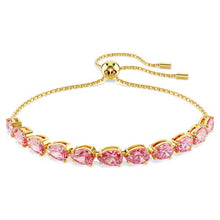 Carica l&#39;immagine nel visualizzatore di Gallery, Braccialetto Matrix Pear Rosa Placc oro
