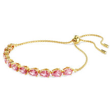 Carica l&#39;immagine nel visualizzatore di Gallery, Braccialetto Matrix Pear Rosa Placc oro
