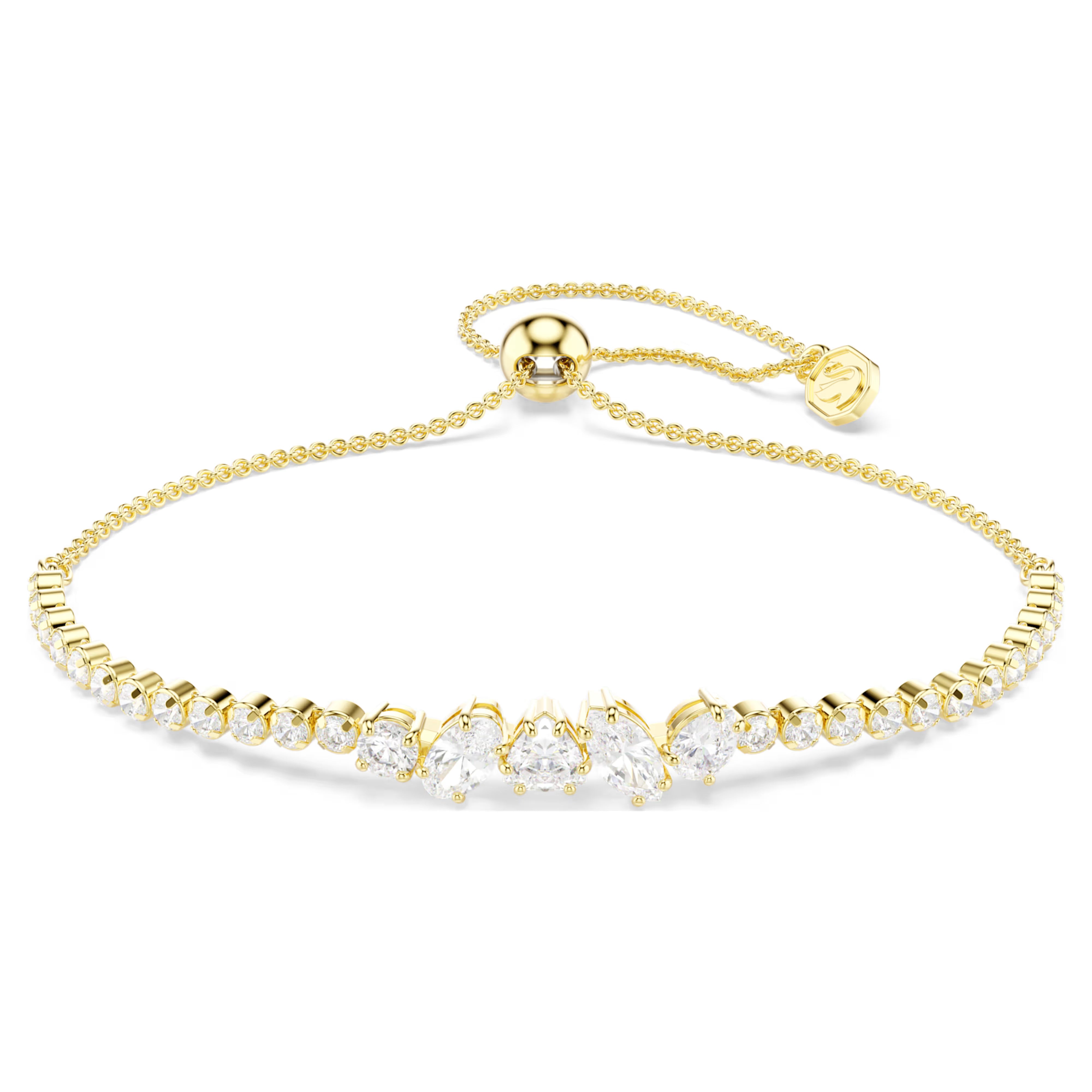 Braccialetto  tennis Mesmera placc oro 18K