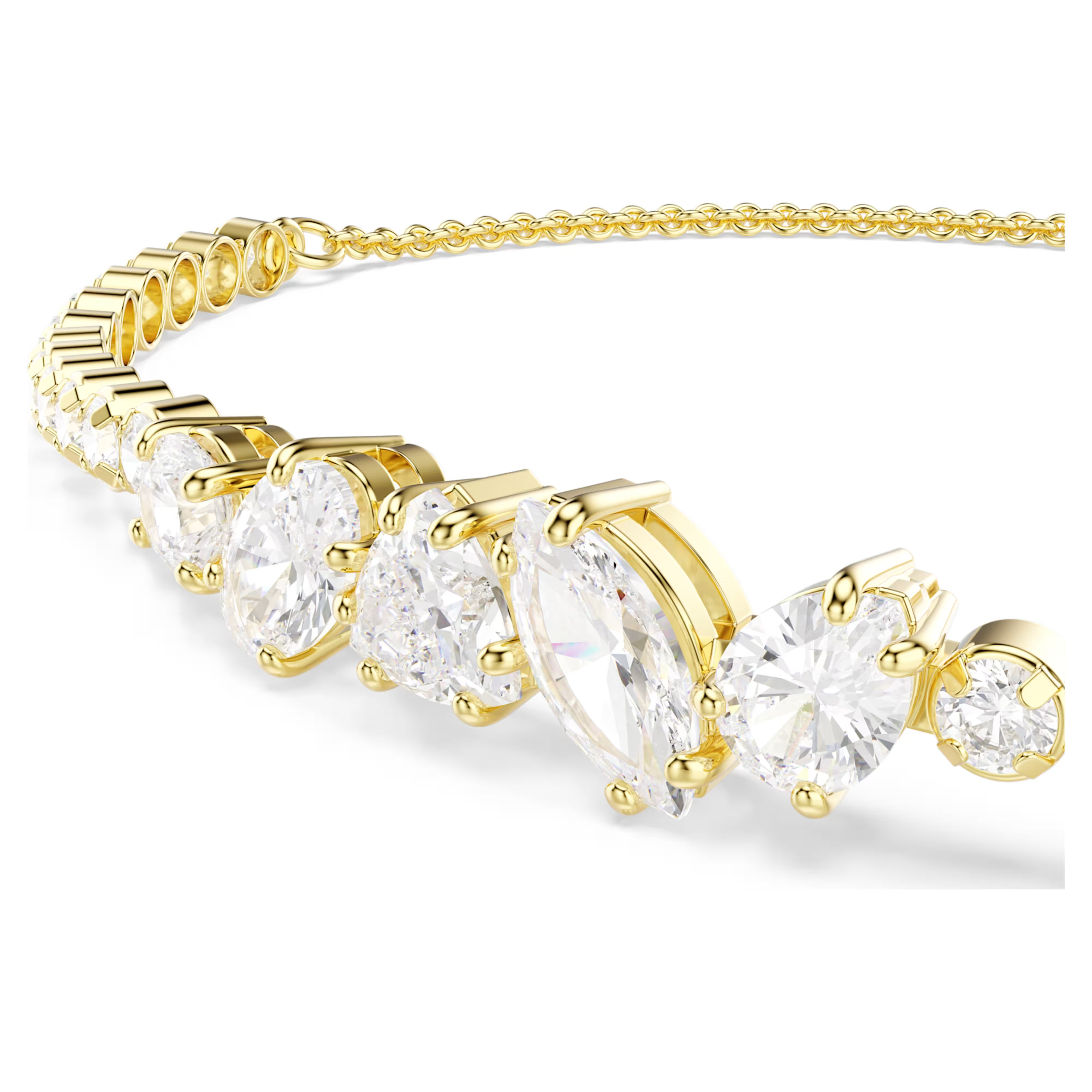 Braccialetto  tennis Mesmera placc oro 18K