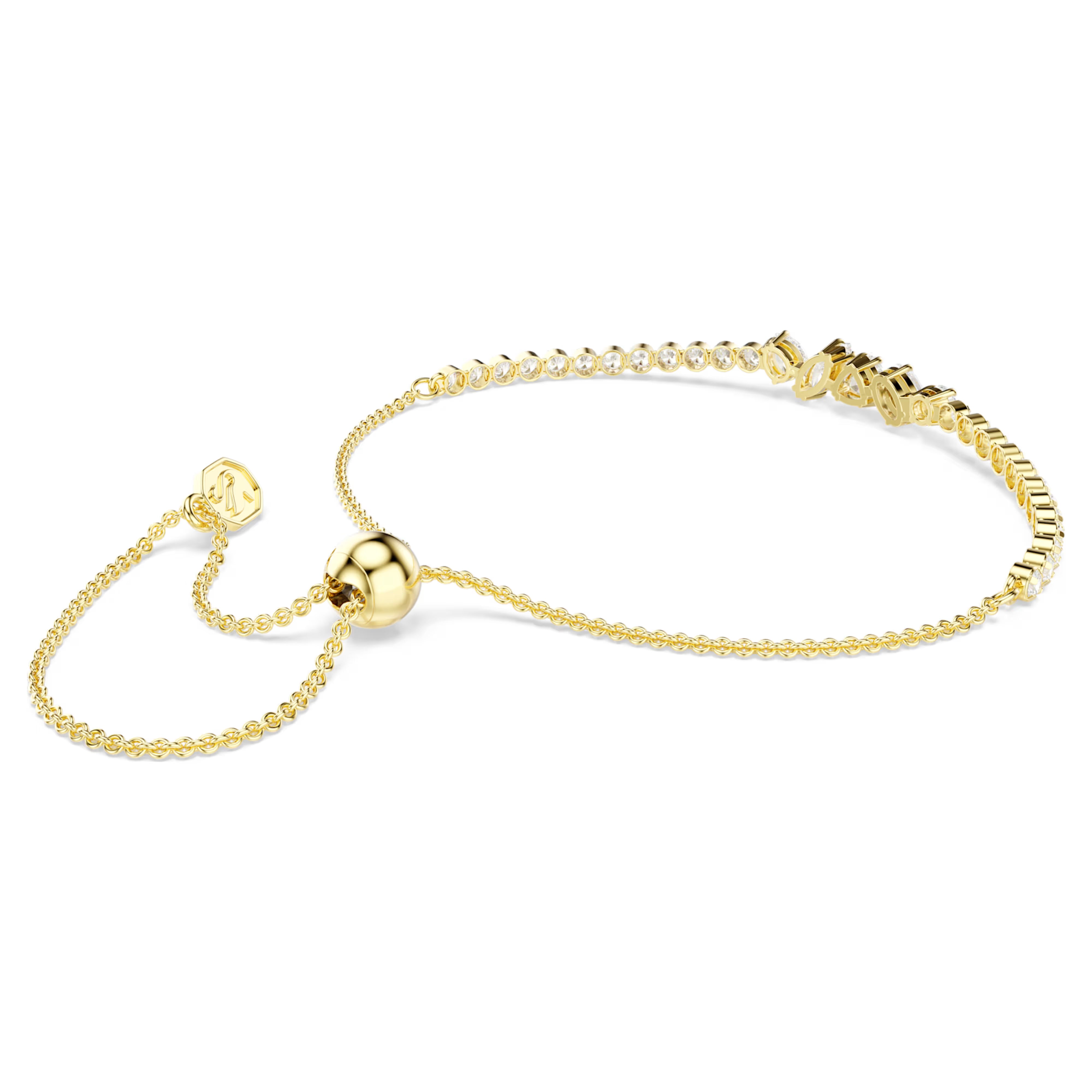 Braccialetto  tennis Mesmera placc oro 18K