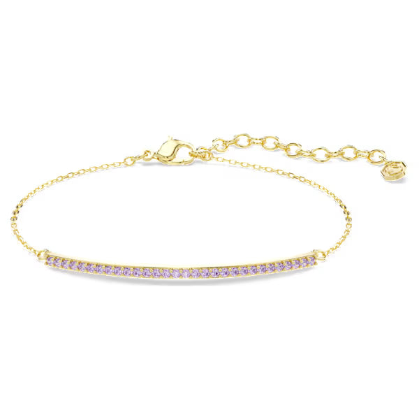 Braccialetto Only Viola placc oro 18K