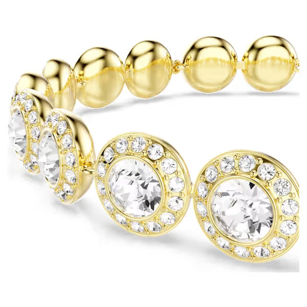 Bracciale Tennis Una Angelic placc oro