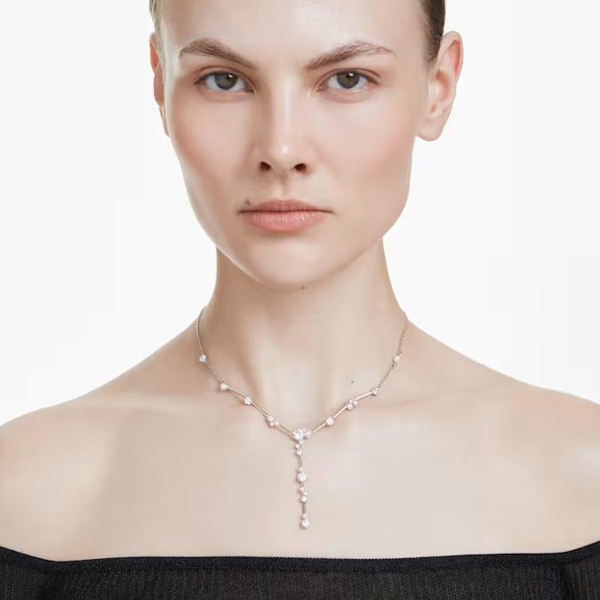 Collana a Y Constella Crystal Pearl