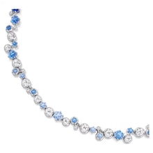 Carica l&#39;immagine nel visualizzatore di Gallery, Collana Constella Taglio misto Blu
