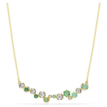 Carica l&#39;immagine nel visualizzatore di Gallery, Collana Constella Barretta Verde Placc oro

