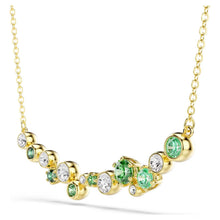 Carica l&#39;immagine nel visualizzatore di Gallery, Collana Constella Barretta Verde Placc oro
