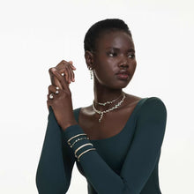 Carica l&#39;immagine nel visualizzatore di Gallery, Collana Constella Barretta Verde Placc oro
