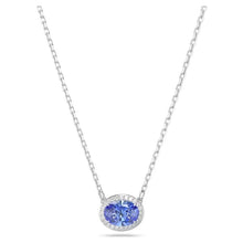 Carica l&#39;immagine nel visualizzatore di Gallery, Pendente Una Angelic Oval Blu
