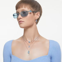 Carica l&#39;immagine nel visualizzatore di Gallery, Pendente Una Angelic Oval Blu
