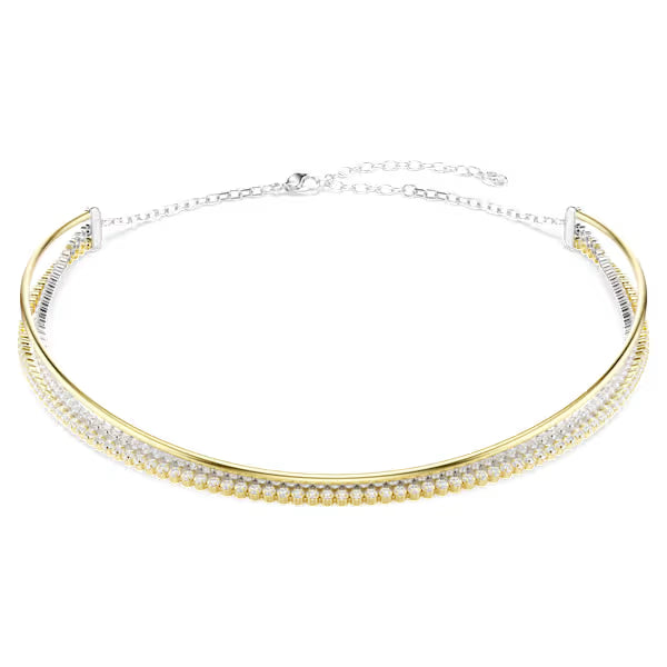 Choker Hyperbola Mix placc oro 18K
