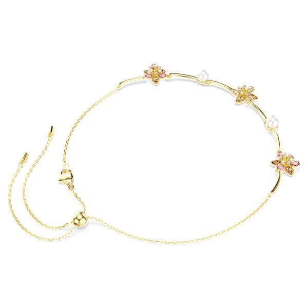 Collana Idyllia Crystal Pearl Fiori