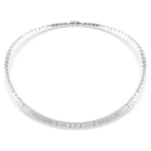 Carica l&#39;immagine nel visualizzatore di Gallery, Collana Matrix Rigida baguette
